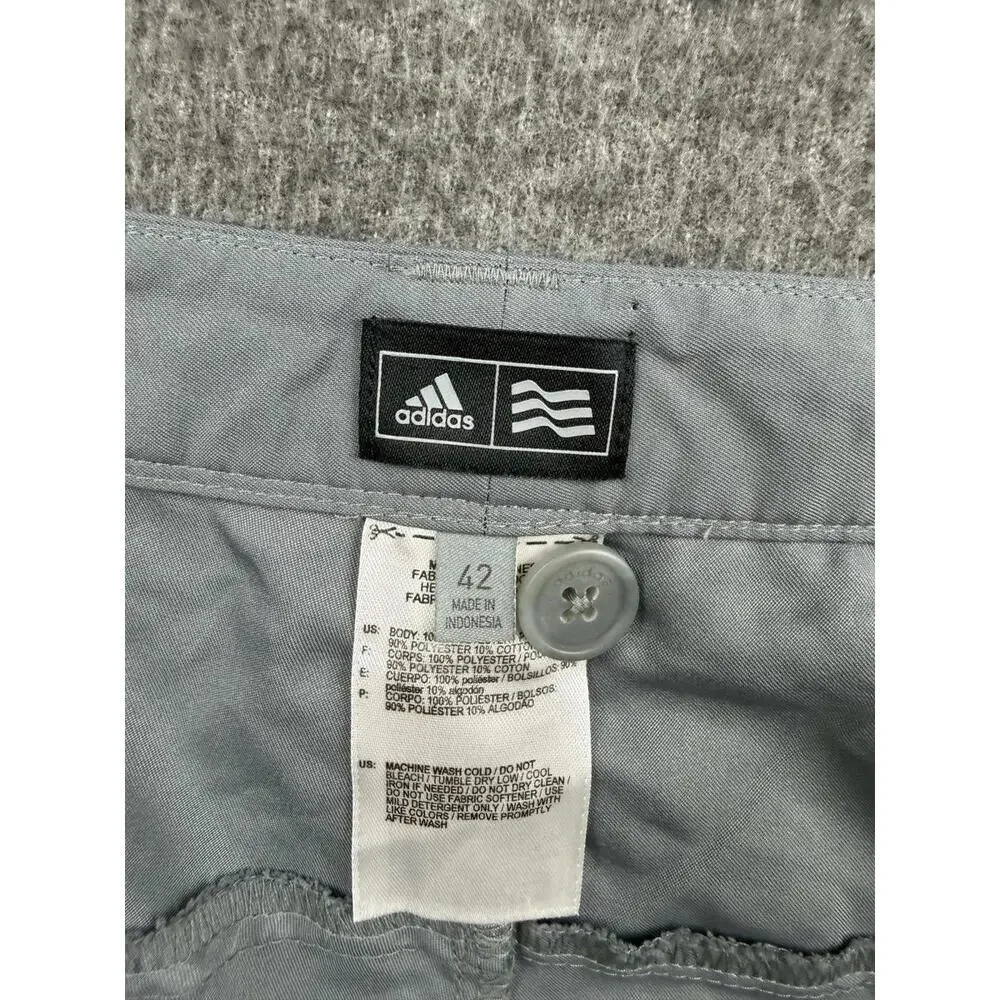 Adidas Men's Casual Light‎ Gray Shorts Size 42